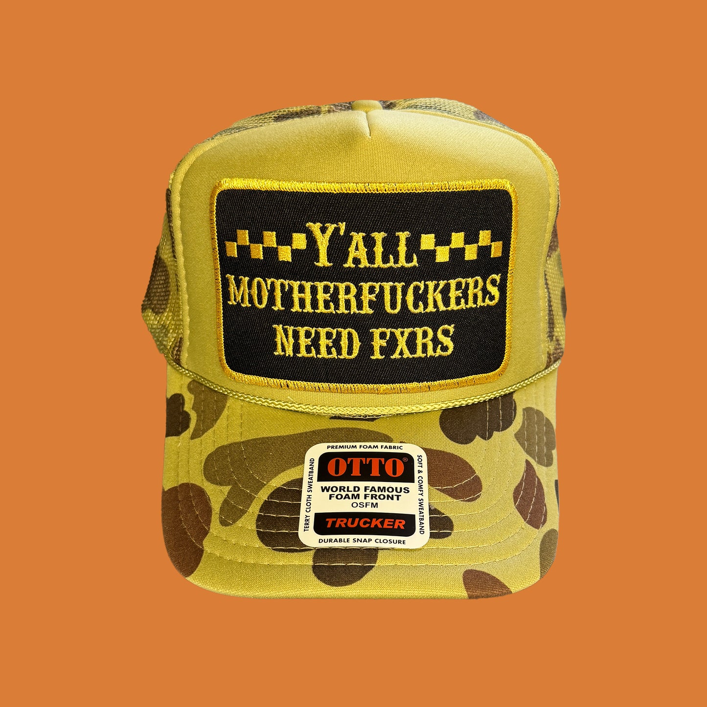 FXR Bazaar | Y’all MFs Need FXRs | Patch Trucker Hat