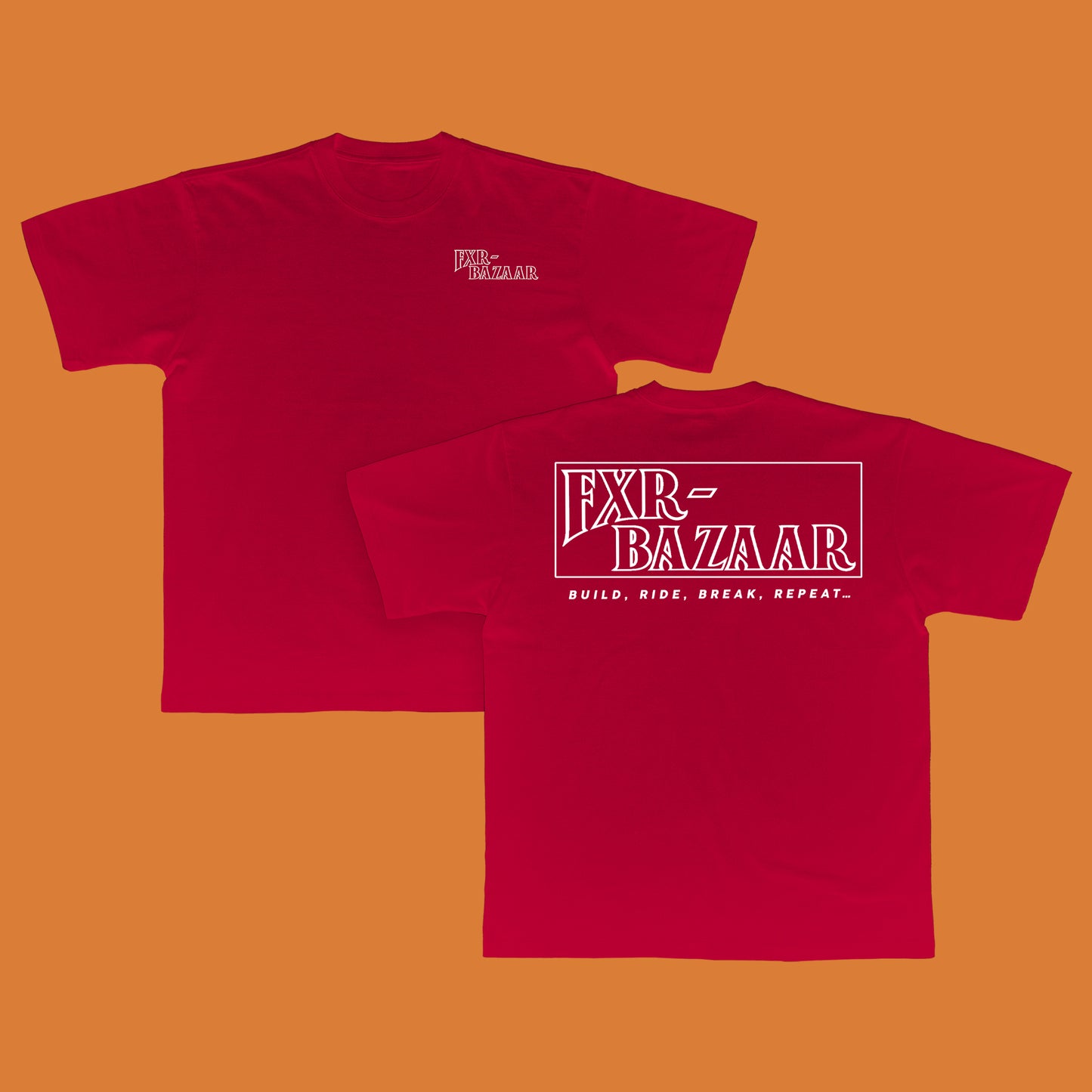 Build, Ride, Break, Repeat | Men's FXR Bazaar Short Sleeve T-Shirt