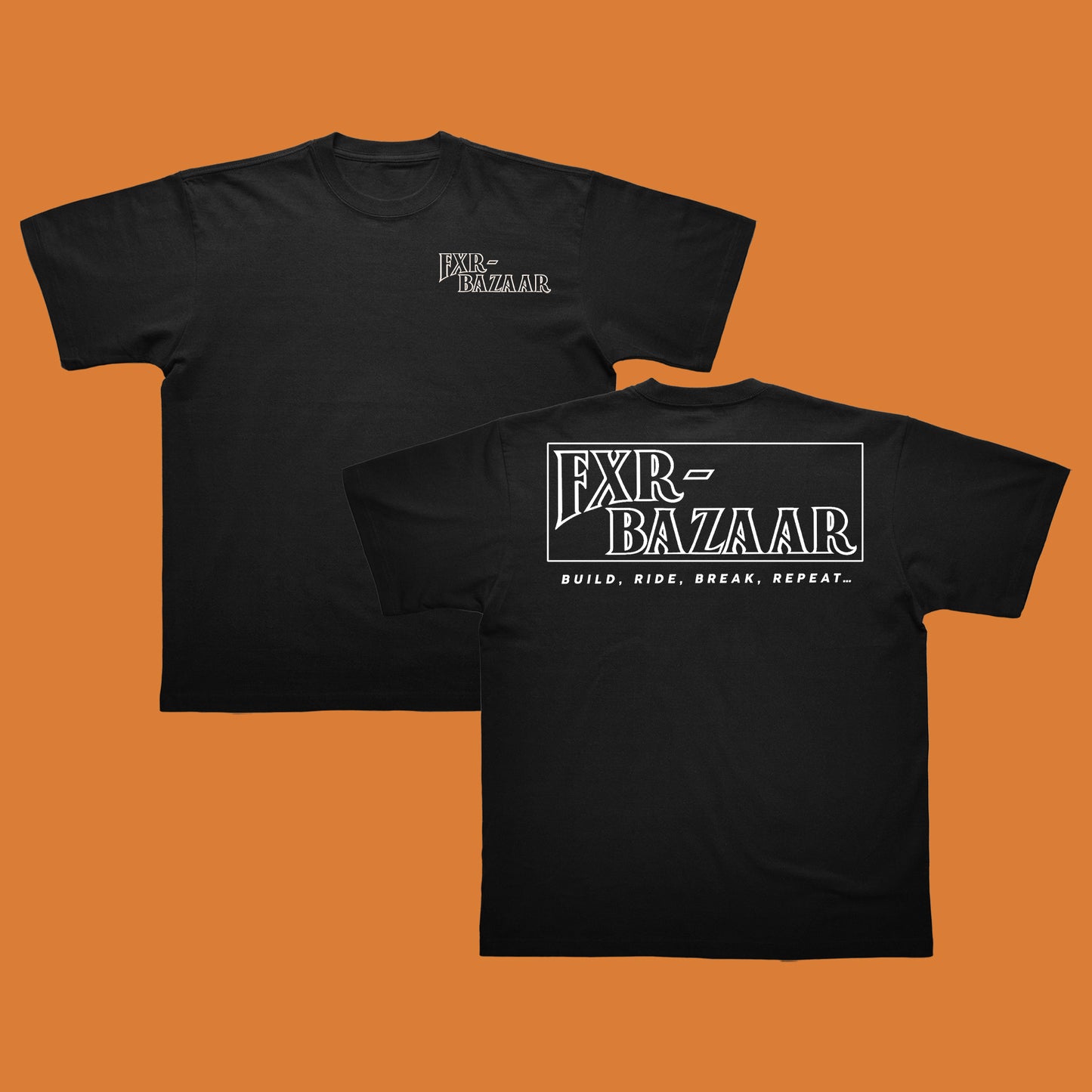 Build, Ride, Break, Repeat | Men's FXR Bazaar Short Sleeve T-Shirt