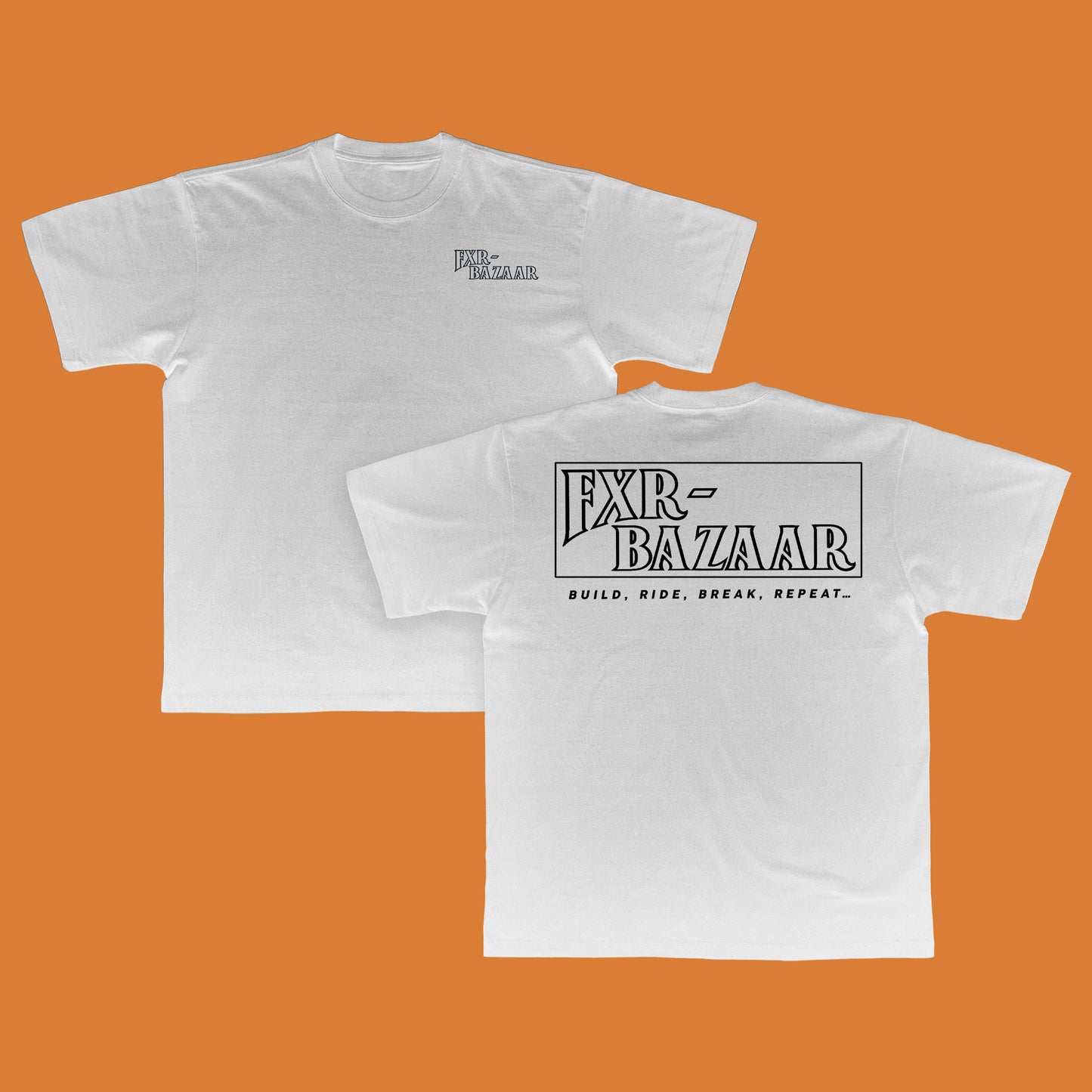 Build, Ride, Break, Repeat | Men's FXR Bazaar Short Sleeve T-Shirt