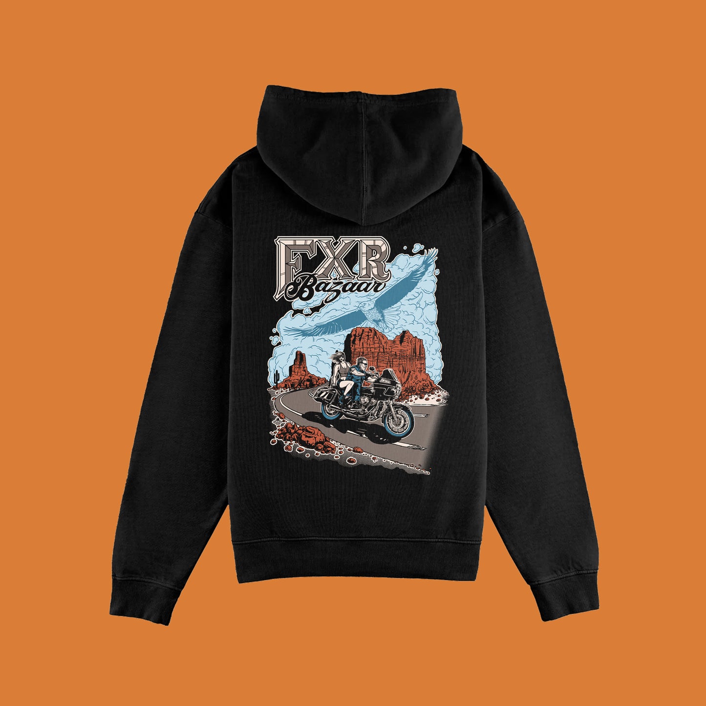 Desert Canyon FXRT | FXR Bazaar Hooded Pullover Sweatshirt