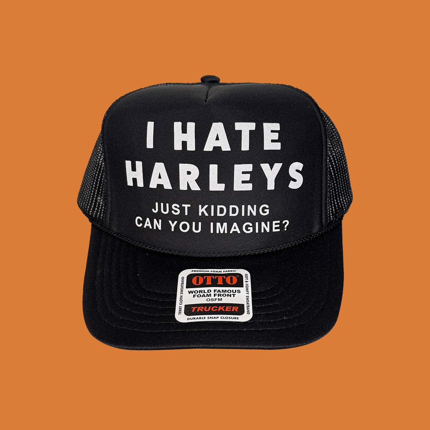 FXR Bazaar | I Hate Harley’s | 5-Panel OTTO Trucker Hat