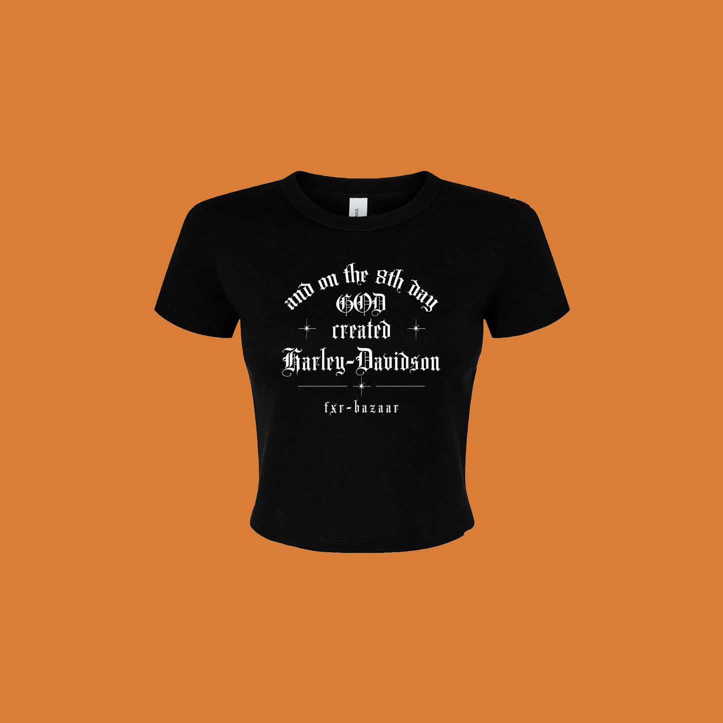 8th Day | Women's FXR Bazaar Micro Rib Baby Tee