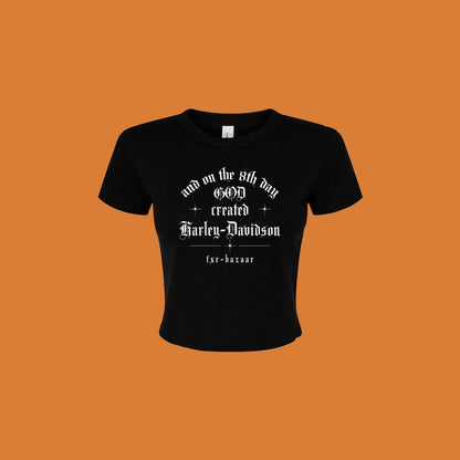 8th Day | Women's FXR Bazaar Micro Rib Baby Tee