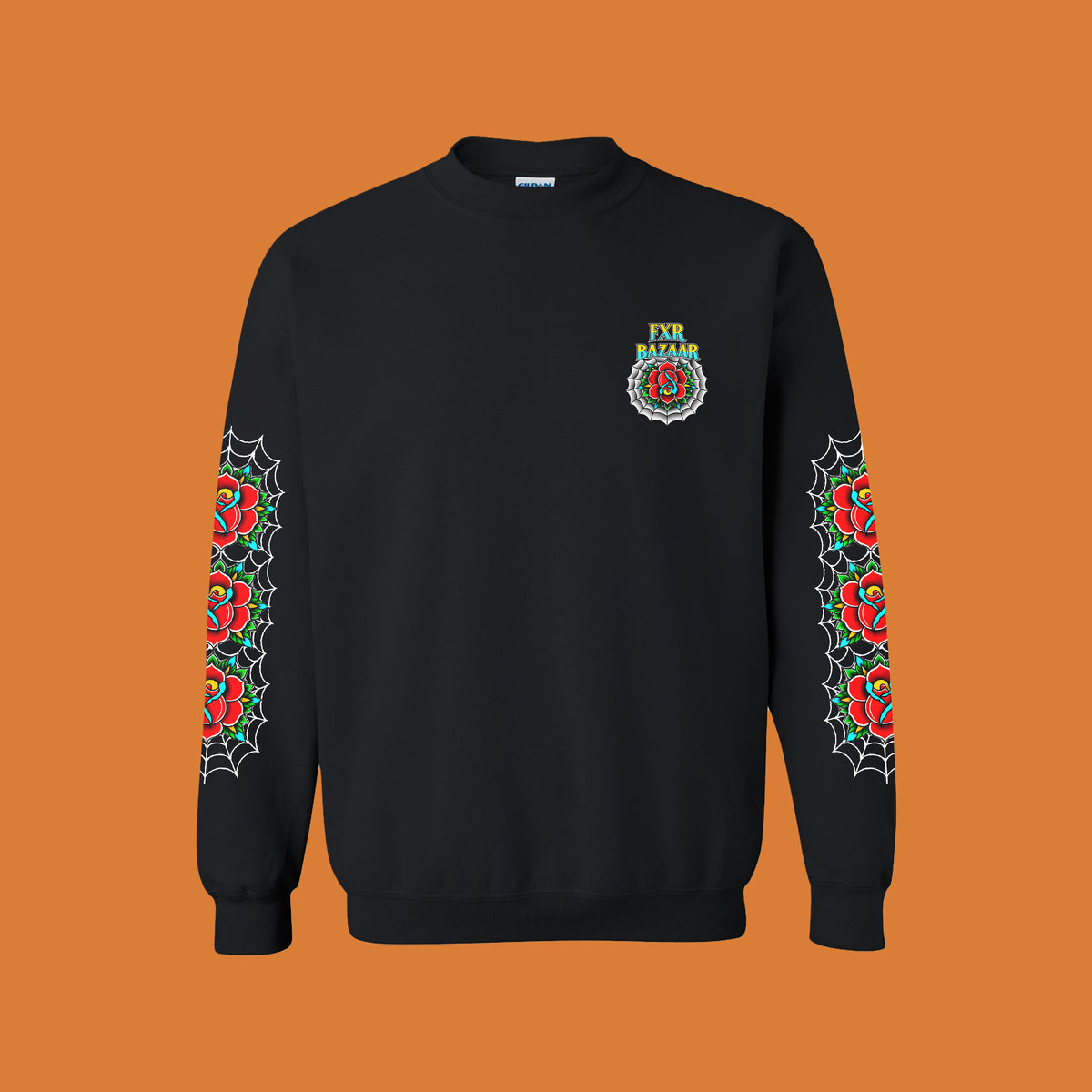 Ride or Die | Men's FXR Bazaar Crewneck Pullover Sweatshirt