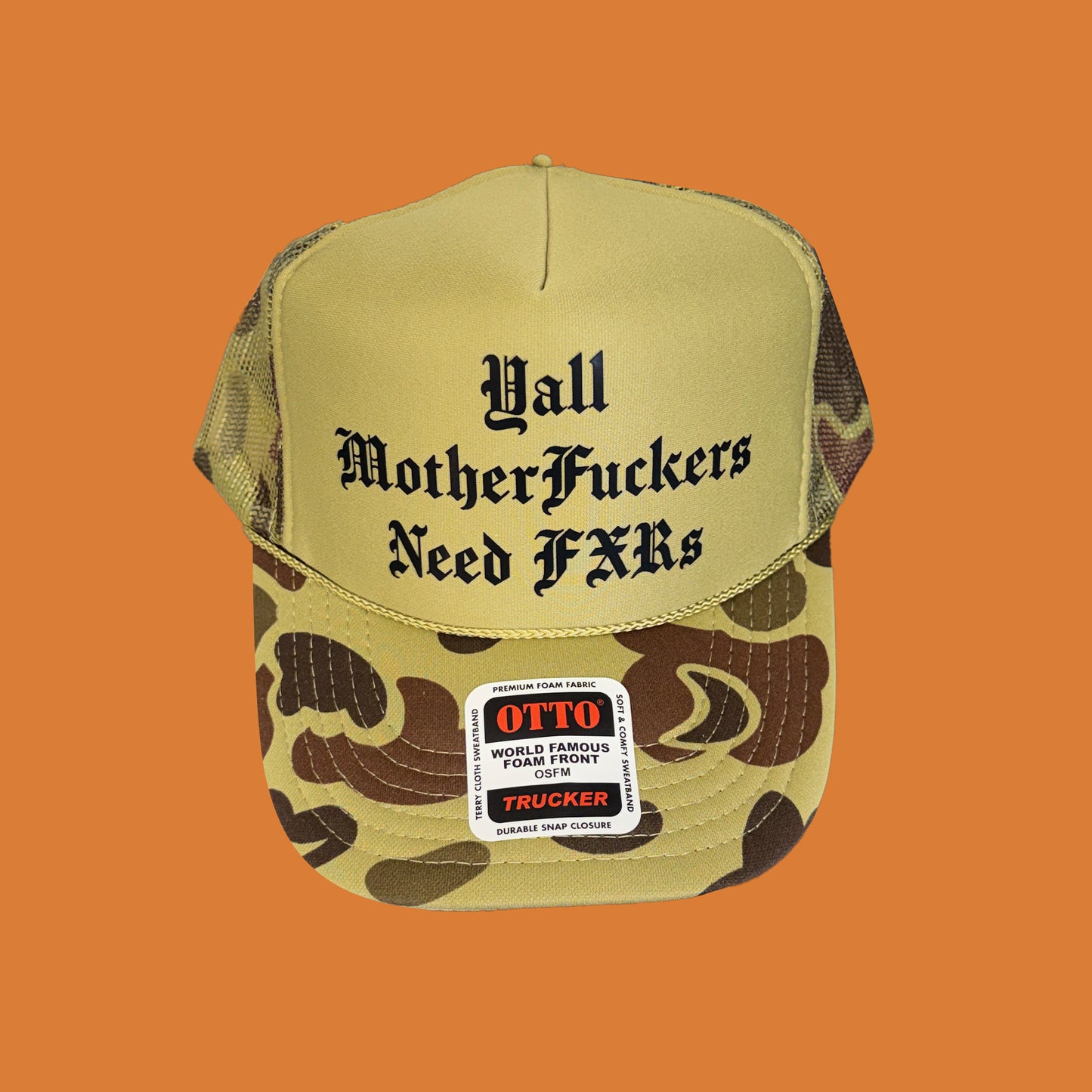 FXR Bazaar | Y’all MFs Need FXRs | 5-Panel OTTO Trucker Hat