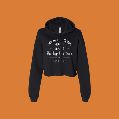 8th Day | Women's FXR Bazaar Crop Hoodie