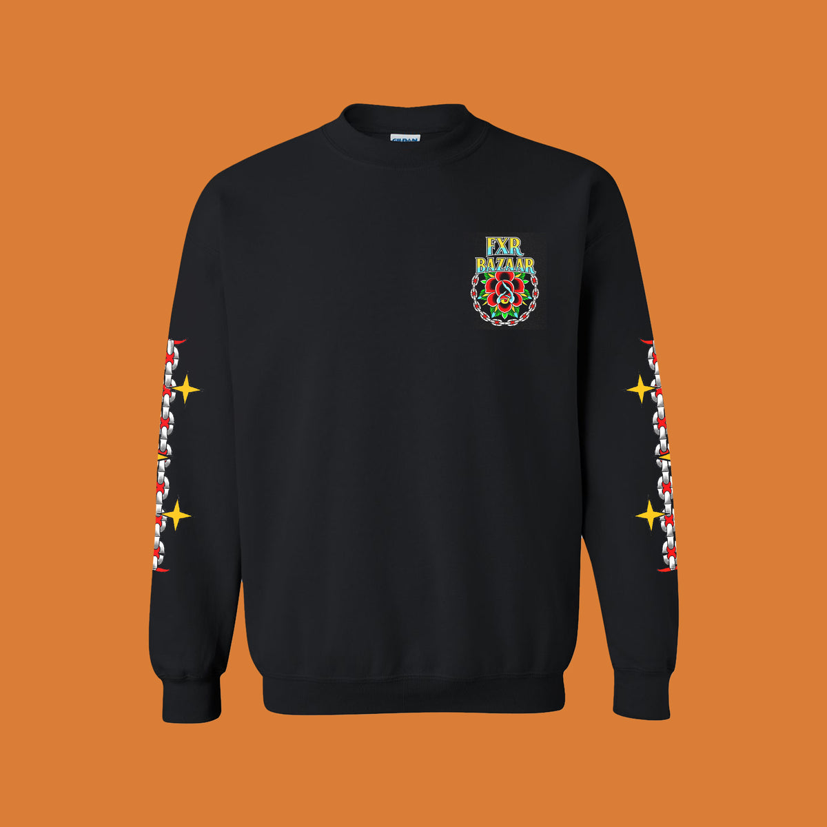 Blonde Evo | Men's FXR Bazaar Crewneck Pullover Sweatshirt