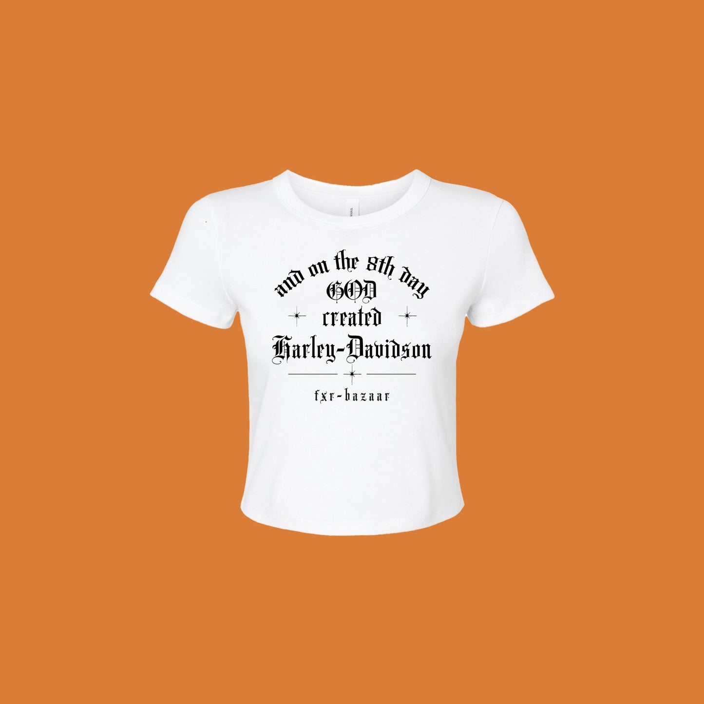 8th Day | Women's FXR Bazaar Micro Rib Baby Tee