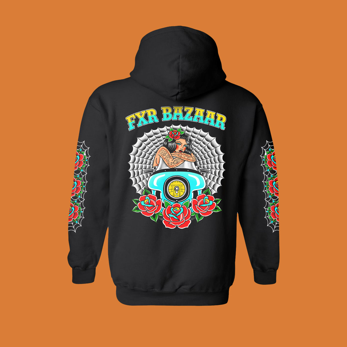 Ride or Die | FXR Bazaar Hooded Pullover Sweatshirt