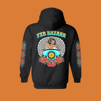 Ride or Die | FXR Bazaar Hooded Pullover Sweatshirt