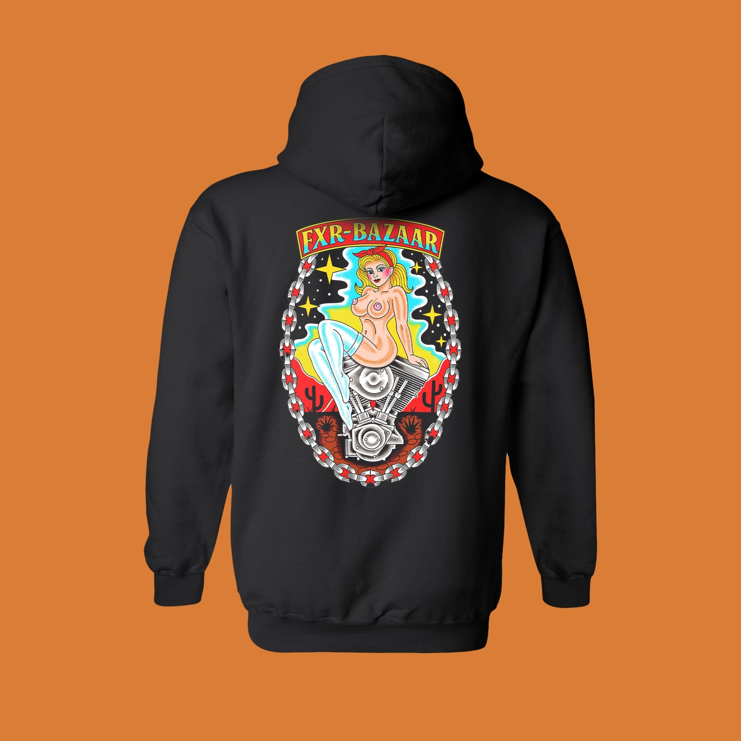 Blonde Evo | FXR Bazaar Hooded Pullover Sweatshirt