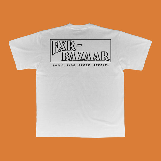 Build, Ride, Break, Repeat | Men's FXR Bazaar Short Sleeve T-Shirt