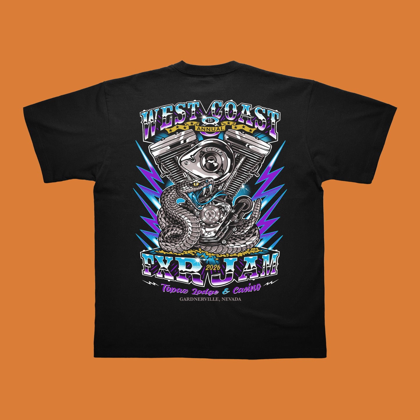 8th Annual 2026 West Coast FXR Jam | Men's FXR Bazaar Short Sleeve T-Shirt