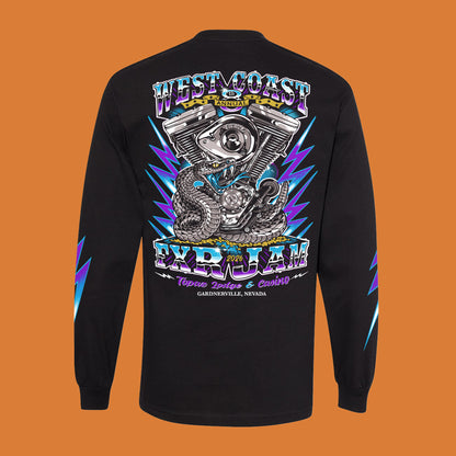 8th Annual 2026 West Coast FXR Jam | Men's FXR Bazaar Long Sleeve T-Shirt