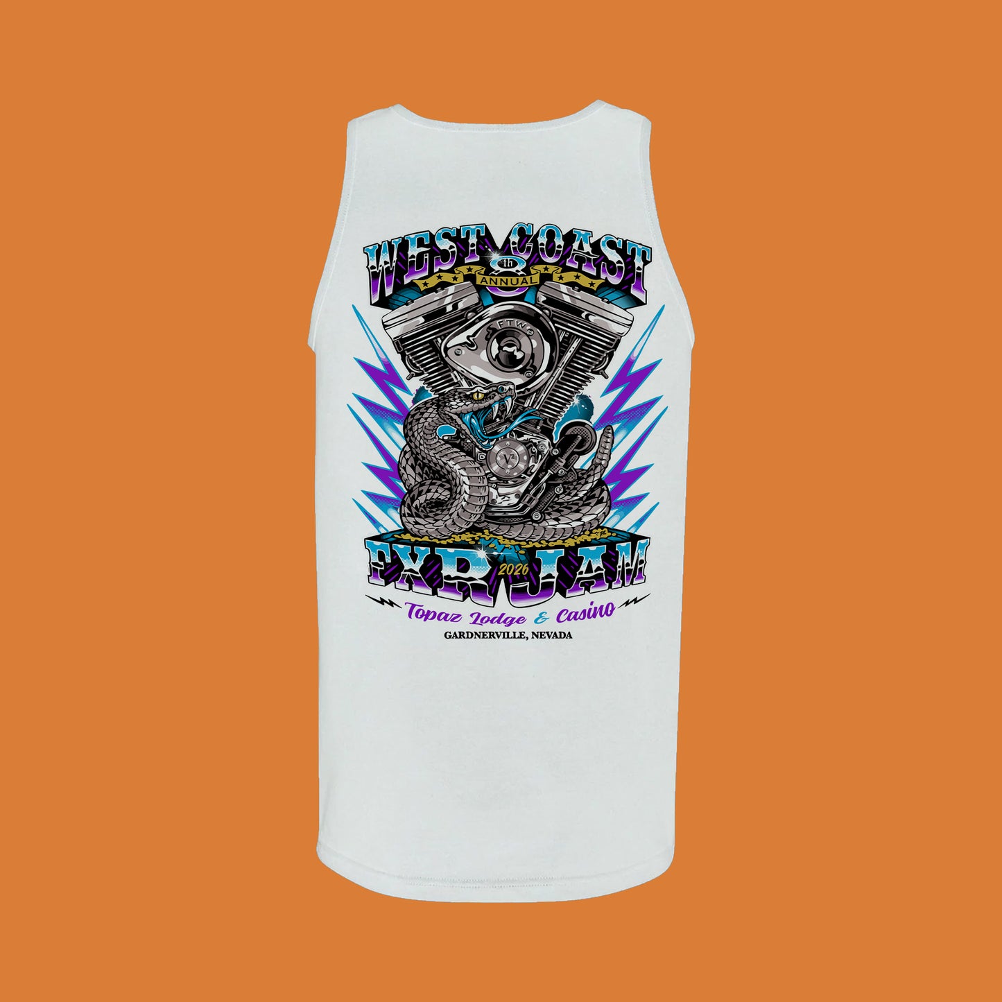 8th Annual 2026 West Coast FXR Jam | Men's FXR Bazaar Tank Top