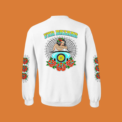 Ride or Die | Men's FXR Bazaar Crewneck Pullover Sweatshirt