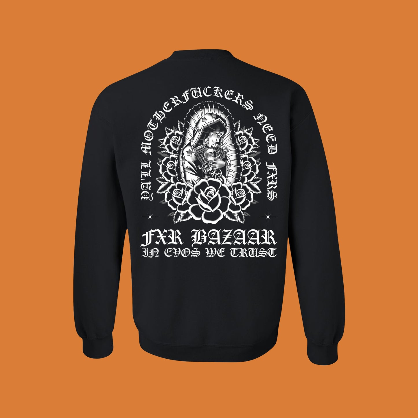 Evo Tombstone | FXR Bazaar Crewneck Pullover Sweatshirt