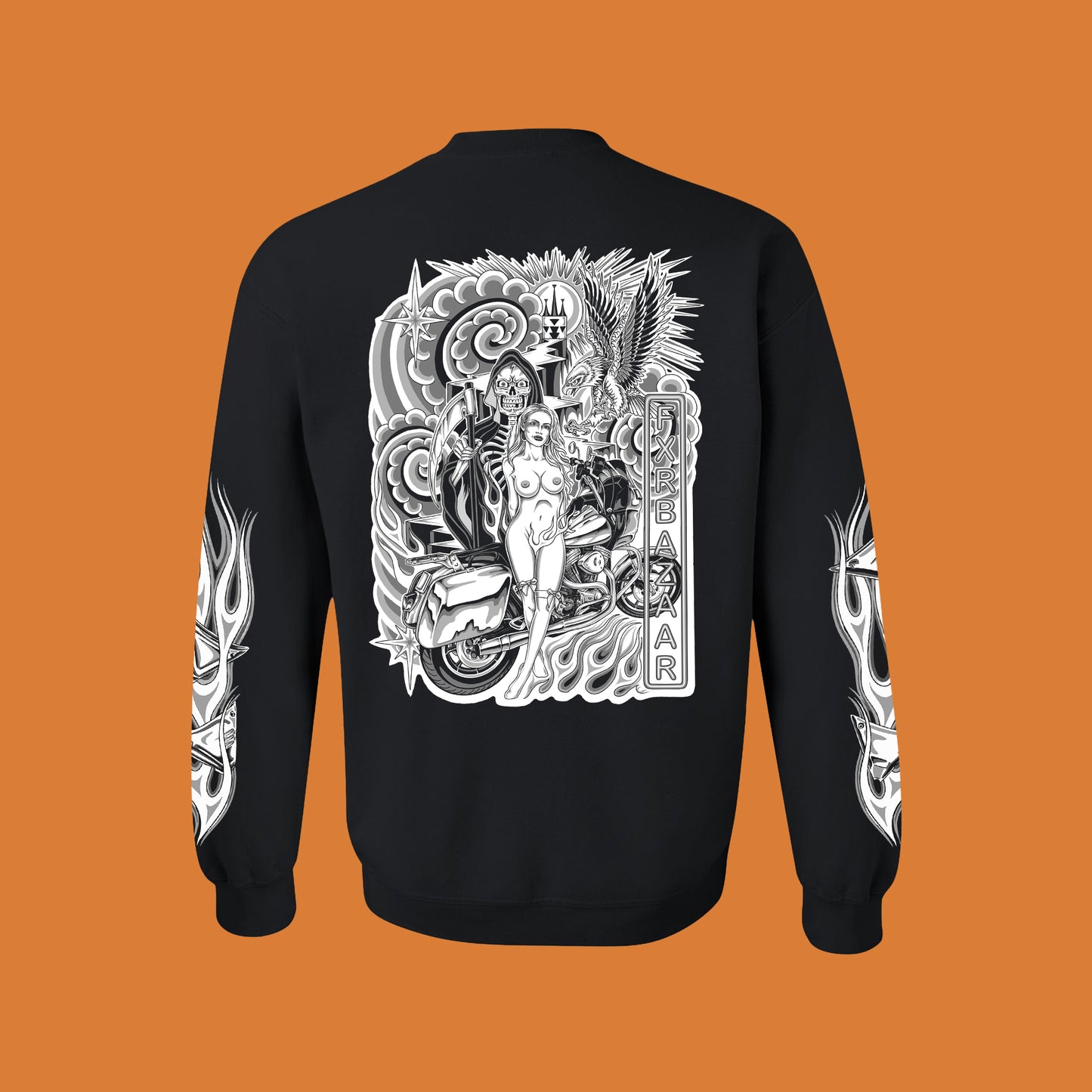 Don't Fear the Reaper | Men's FXR Bazaar Crewneck Pullover Sweatshirt