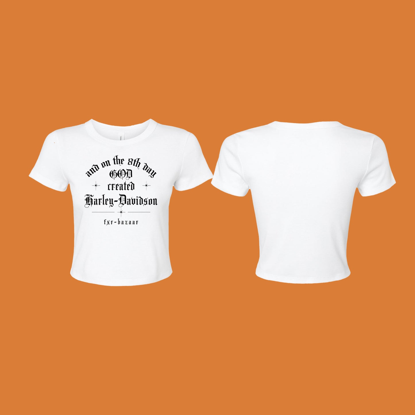 8th Day | Women's FXR Bazaar Micro Rib Baby Tee