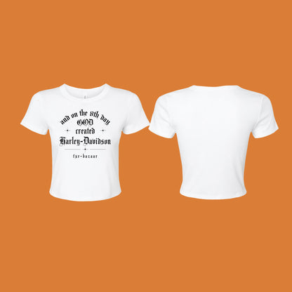 8th Day | Women's FXR Bazaar Micro Rib Baby Tee