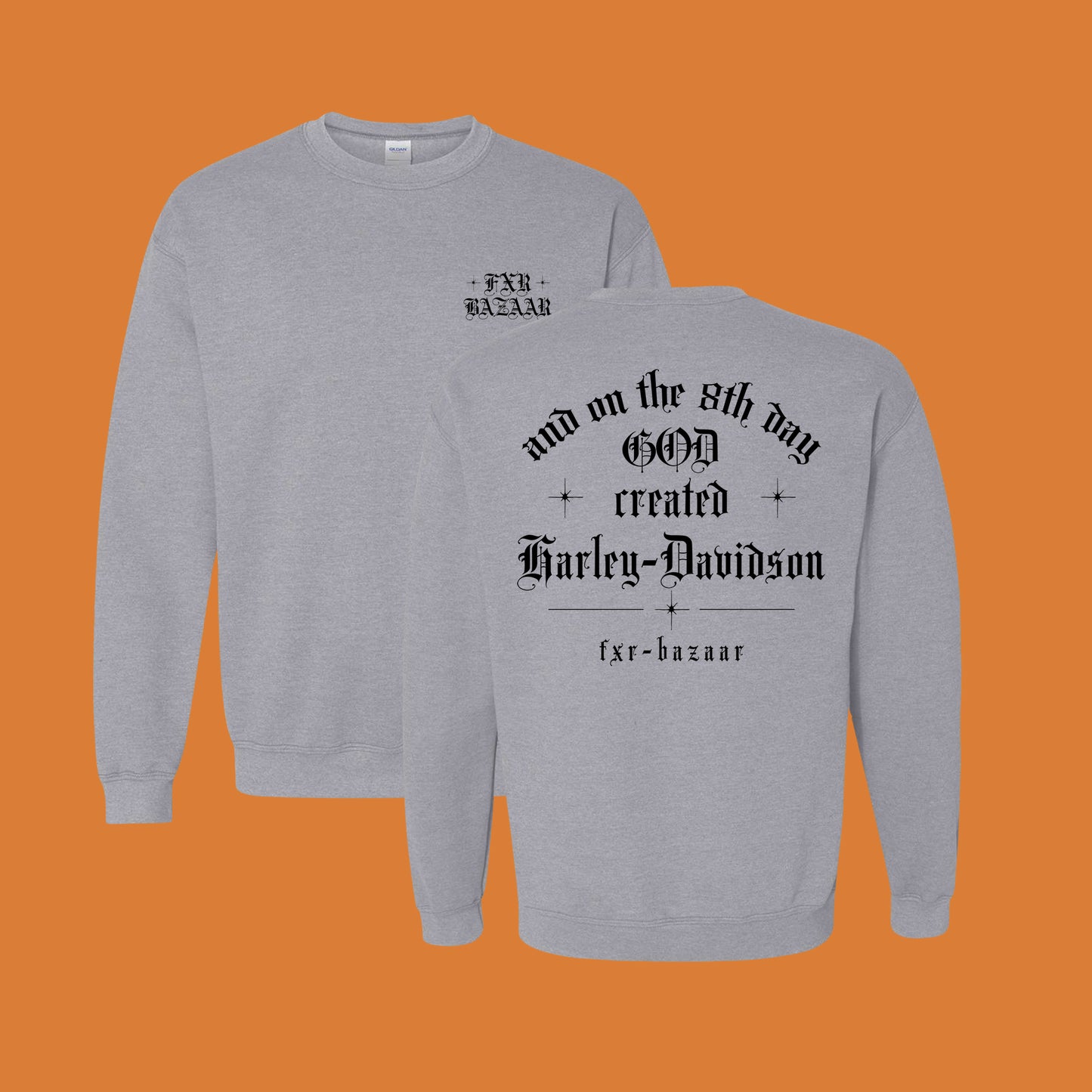 8th Day | Men's FXR Bazaar Crewneck Pullover Sweatshirt