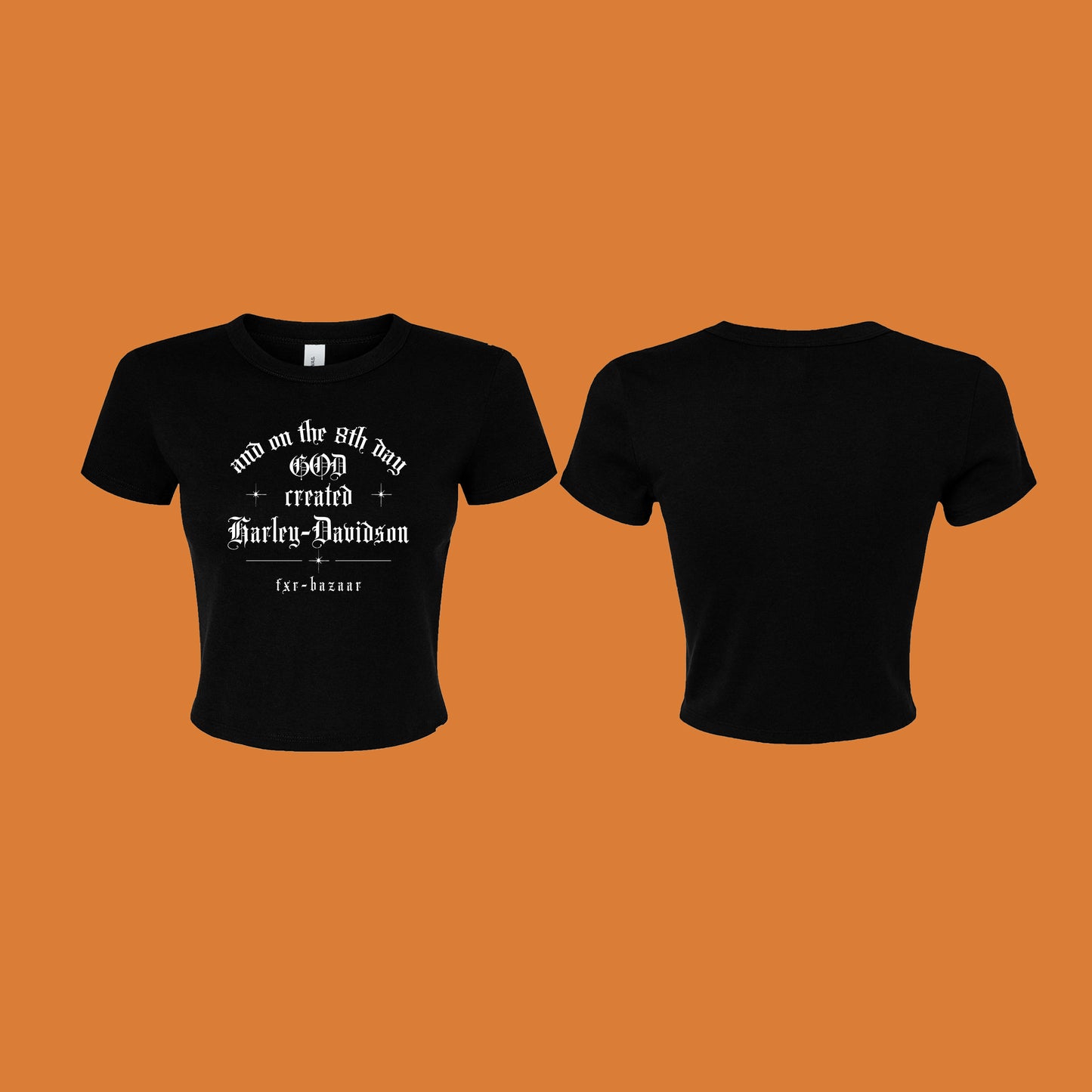 8th Day | Women's FXR Bazaar Micro Rib Baby Tee