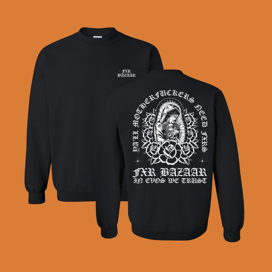 Evo Tombstone | FXR Bazaar Crewneck Pullover Sweatshirt
