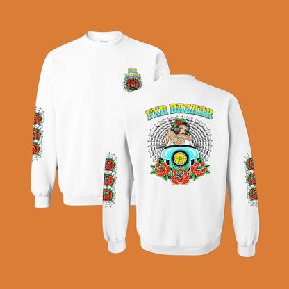 Ride or Die | Men's FXR Bazaar Crewneck Pullover Sweatshirt
