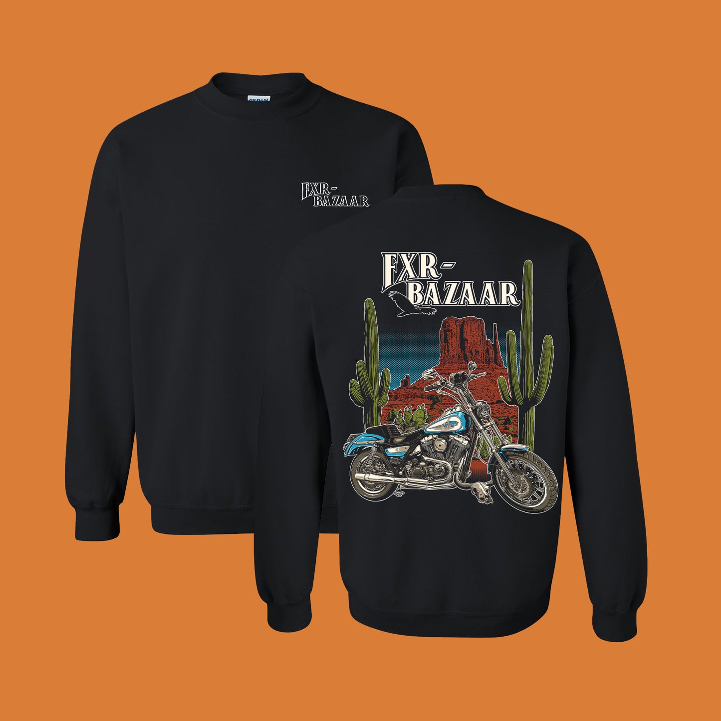 Desert Vibes | FXR Bazaar Crewneck Pullover Sweatshirt