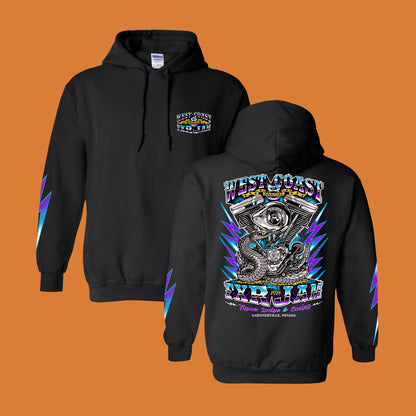 8th Annual 2026 West Coast FXR Jam | Men's FXR Bazaar Hooded Pullover Sweatshirt