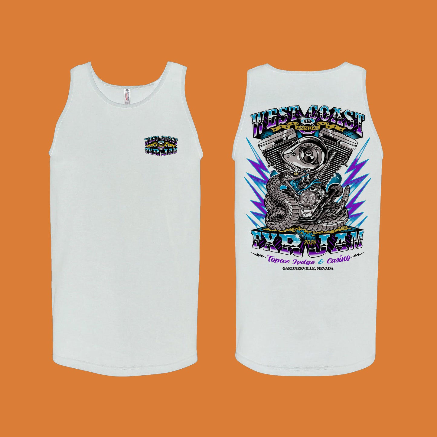 8th Annual 2026 West Coast FXR Jam | Men's FXR Bazaar Tank Top