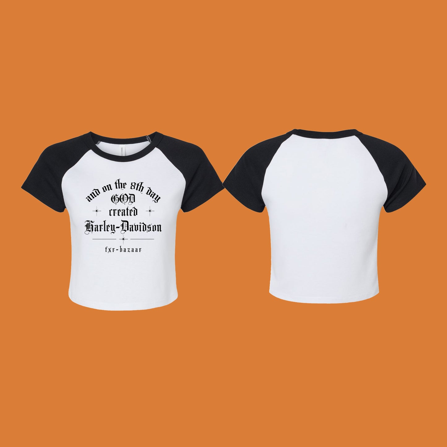 8th Day | Women's FXR Bazaar Micro Rib Raglan Baby Tee
