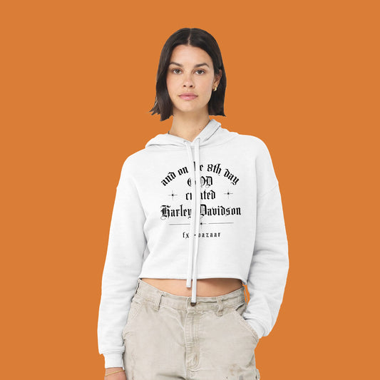 8th Day | Women's FXR Bazaar Crop Hoodie