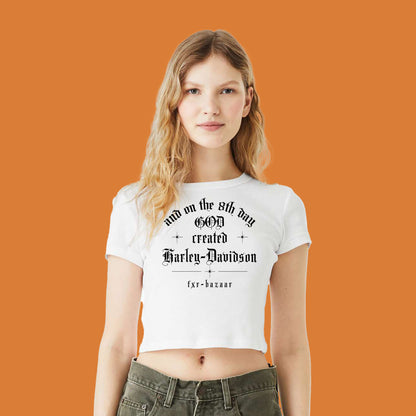 8th Day | Women's FXR Bazaar Micro Rib Baby Tee