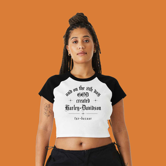 8th Day | Women's FXR Bazaar Micro Rib Raglan Baby Tee