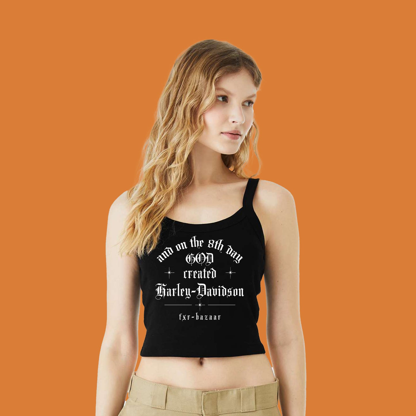 8th Day | Women's FXR Bazaar Micro Rib Spaghetti Strap Tank