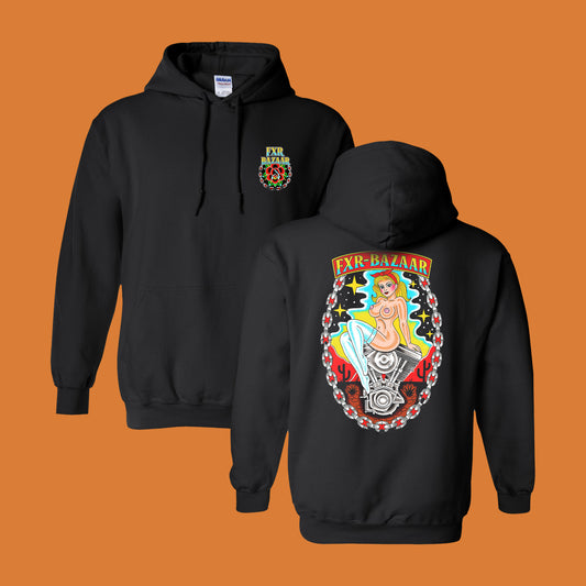 Blonde Evo | FXR Bazaar Hooded Pullover Sweatshirt