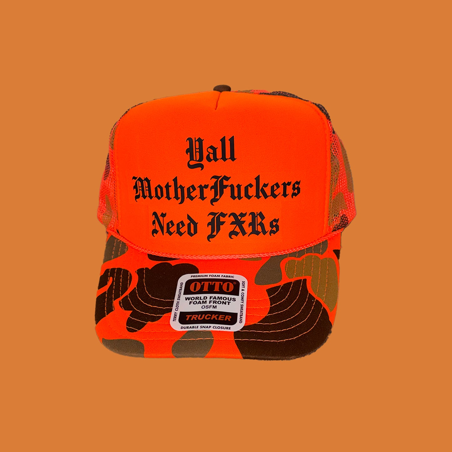 FXR Bazaar | Y’all MFs Need FXRs | 5-Panel OTTO Trucker Hat