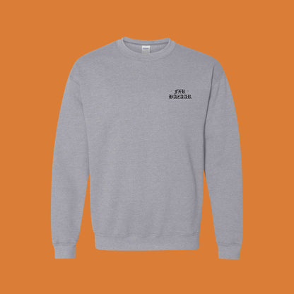 Evo Tombstone | FXR Bazaar Crewneck Pullover Sweatshirt (Gray)