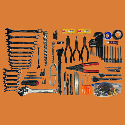 FXR Bazaar Hog Tool Roll | Comprehensive 90-piece Harley and Evo-minded tools