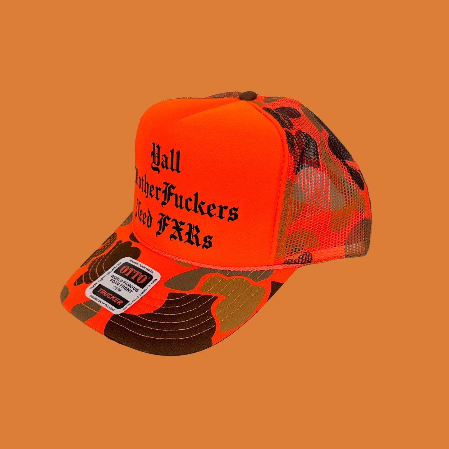 FXR Bazaar | Y’all MFs Need FXRs | 5-Panel OTTO Trucker Hat