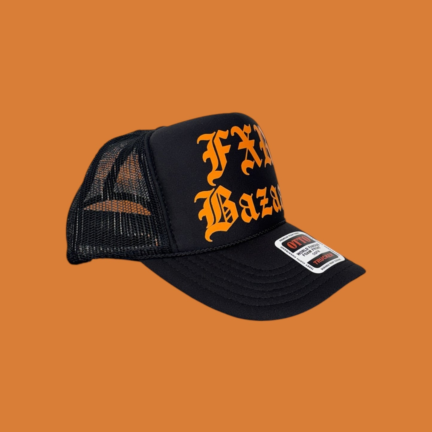 FXR Bazaar Old English | 5-Panel OTTO Trucker Hat