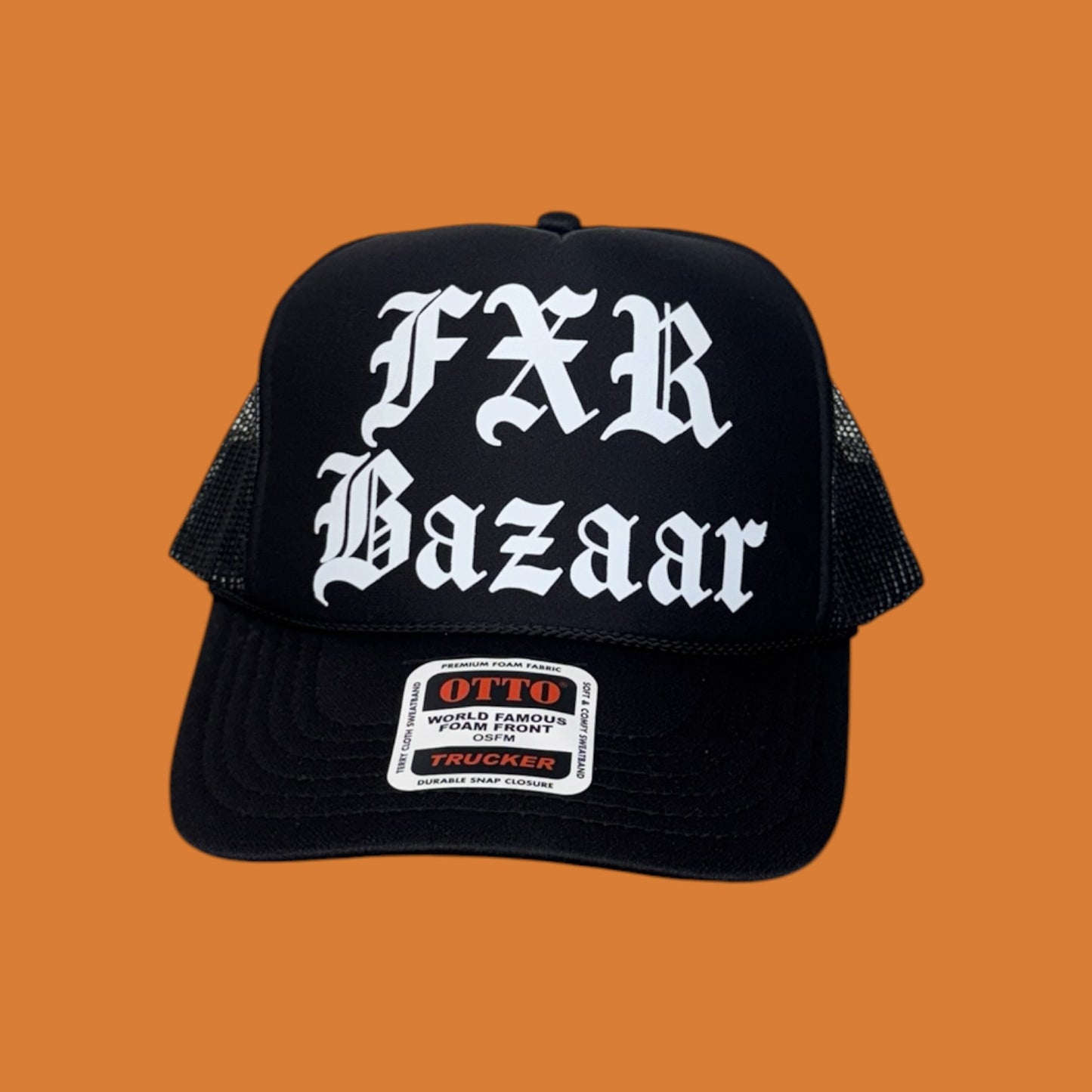 FXR Bazaar Old English | 5-Panel OTTO Trucker Hat
