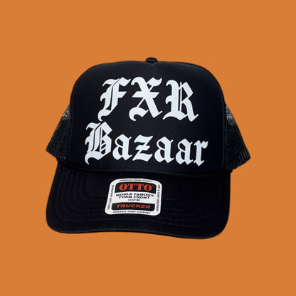 FXR Bazaar Old English | 5-Panel OTTO Trucker Hat