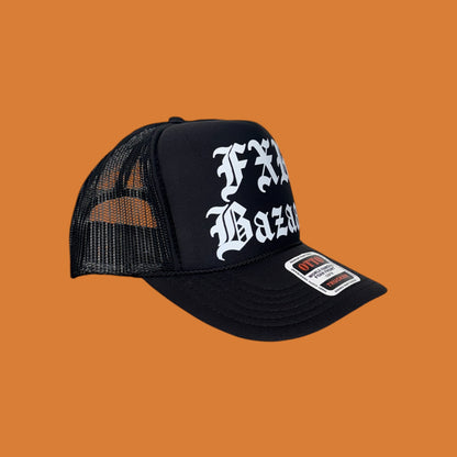 FXR Bazaar Old English | 5-Panel OTTO Trucker Hat