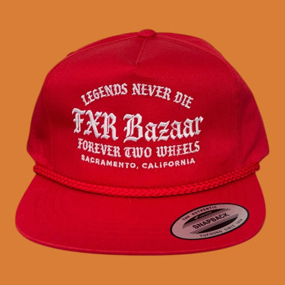 FXR Bazaar Legends Never Die | Classic Snap Golf Cap