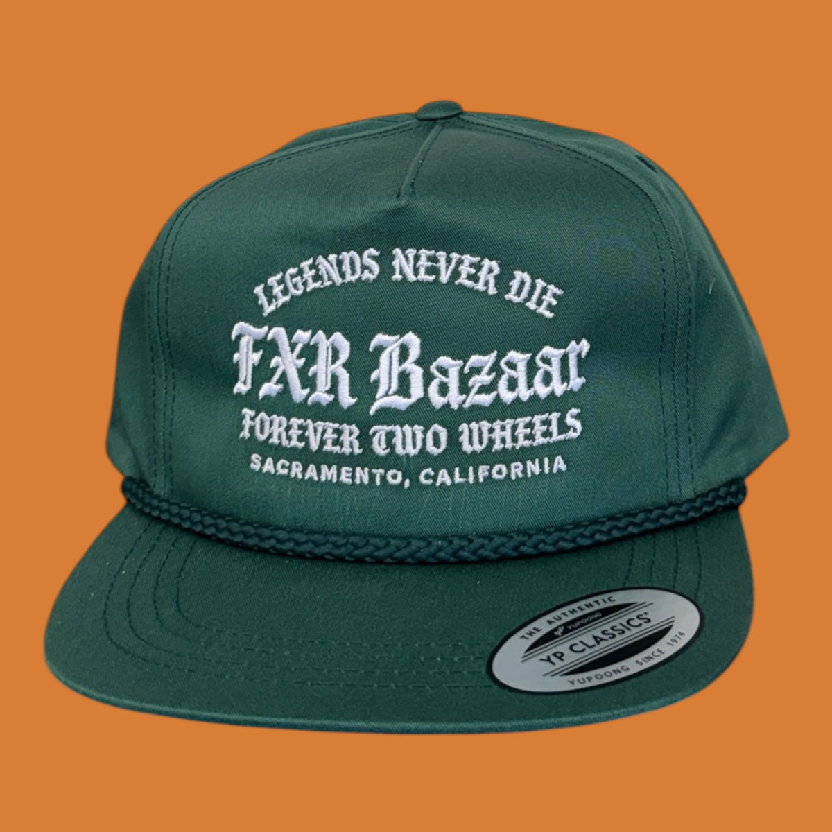 FXR Bazaar Legends Never Die | Classic Snap Golf Cap