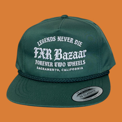 FXR Bazaar Legends Never Die | Classic Snap Golf Cap