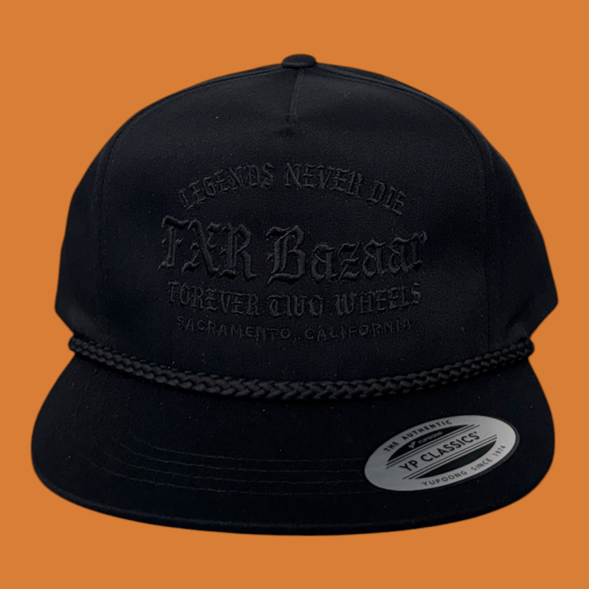 FXR Bazaar Legends Never Die | Classic Snap Golf Cap
